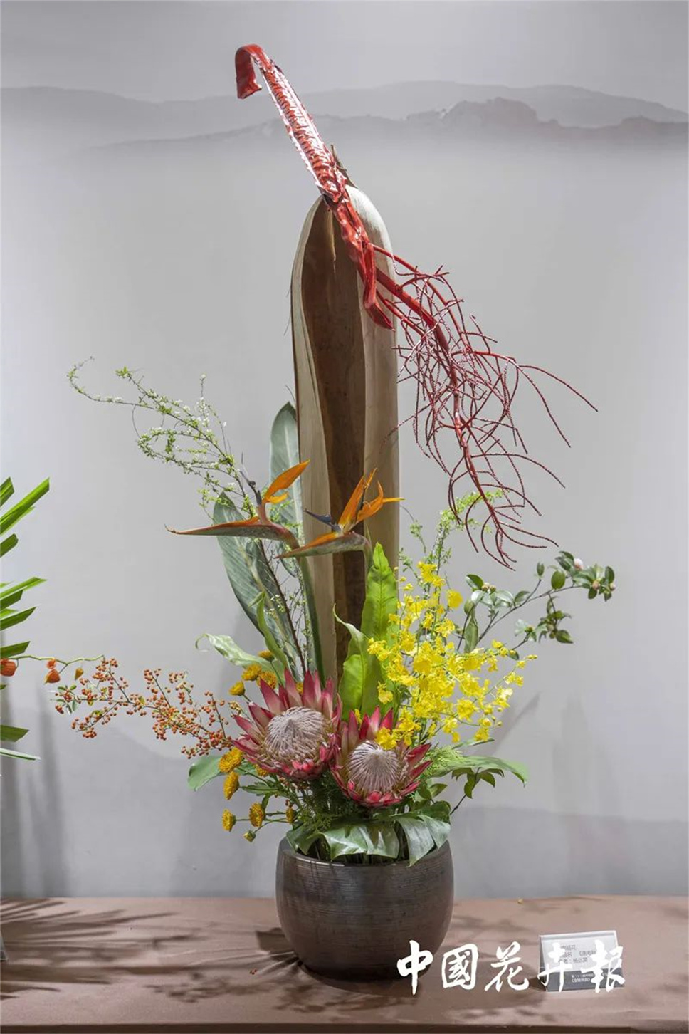 【采薇專欄】傳統(tǒng)插花要破圈兒？17個(gè)流派、名師的200個(gè)作品點(diǎn)亮南京“最美花展”