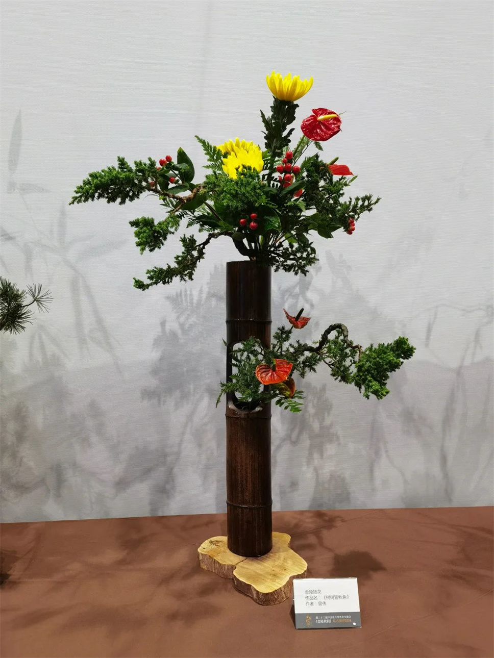 【采薇專欄】傳統(tǒng)插花要破圈兒？17個(gè)流派、名師的200個(gè)作品點(diǎn)亮南京“最美花展”